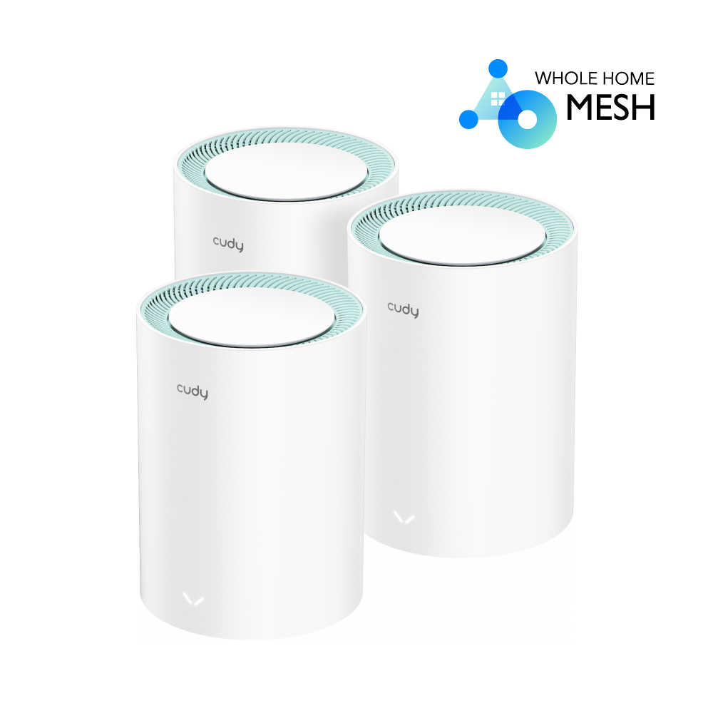 M1300(3-Pack) - AC1200 Wi-Fi Gigabit Mesh Solution
