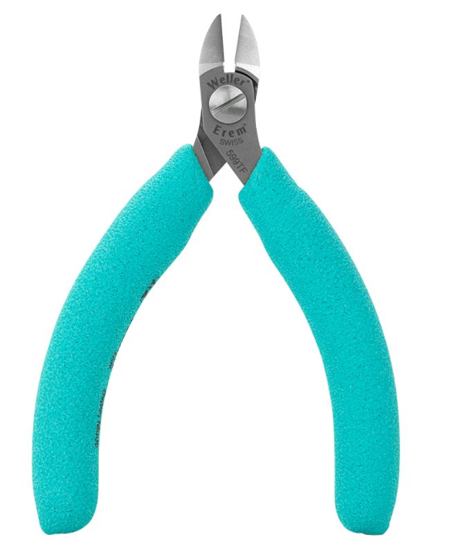 Tronchese con testa a taglio laterale, testa ovale, 599TF Weller