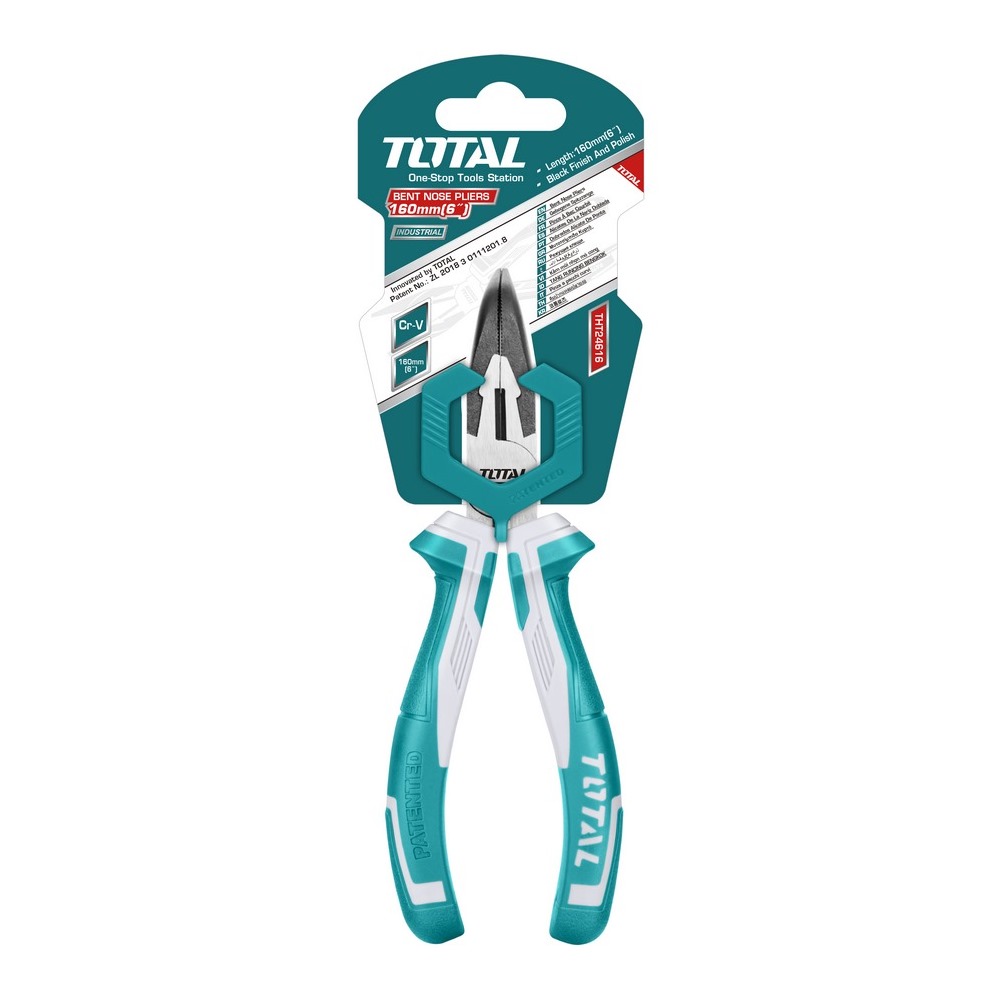 Pinza a Becco Curvo 160mm Serie Industrial THT24616