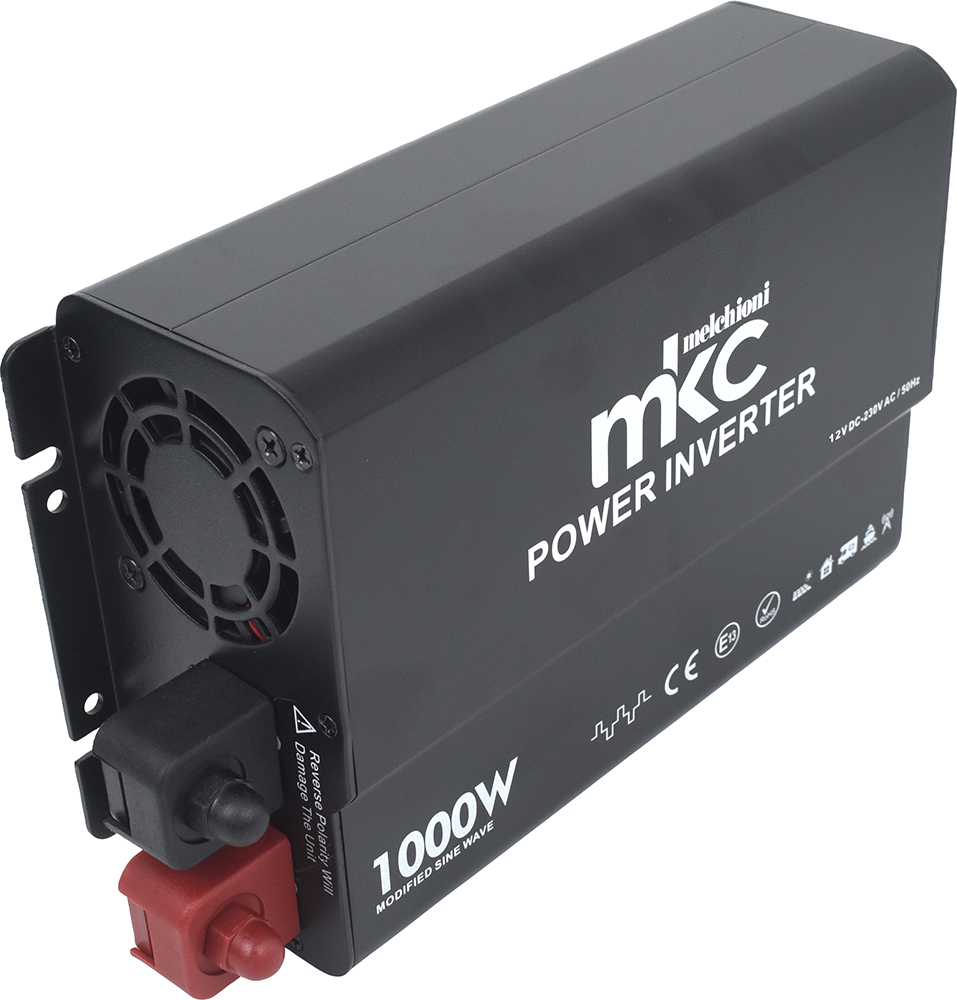 INVERTER MKC-RS1000M-12 12VDC 230VCA 1000W SOFTSTART ONDA MODIFICATA