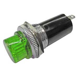 Portalampada Per Lampada "E10" Verde PLAM/35V-C