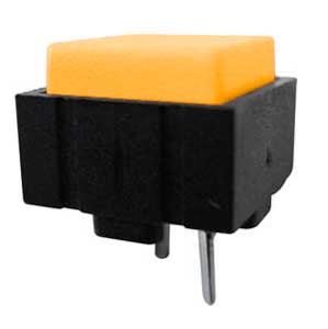Pulsante Bot. N.A. Circuito Stampato Giallo P/56G-C
