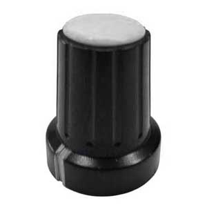 Manopola A Mandrino 19x23 Ø6 Grigia MA/1117GR