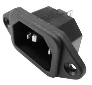 Spina Di Alimentazione Tripolare A Pannello 10A SPP/150T-C
