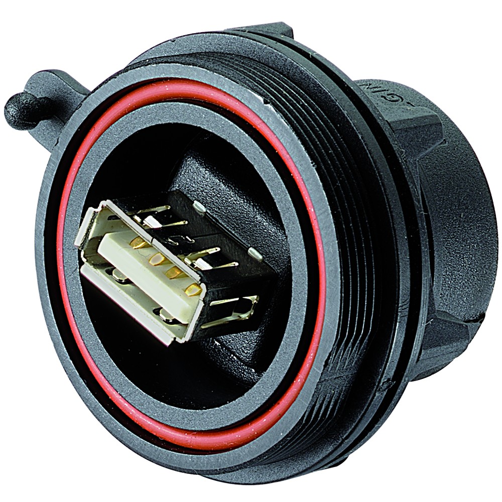 CONN.USB PANN.TIPO A IP68 FRONT. - B POSTERIORE ELEKTRON TECHNOLOGY PX0842/A