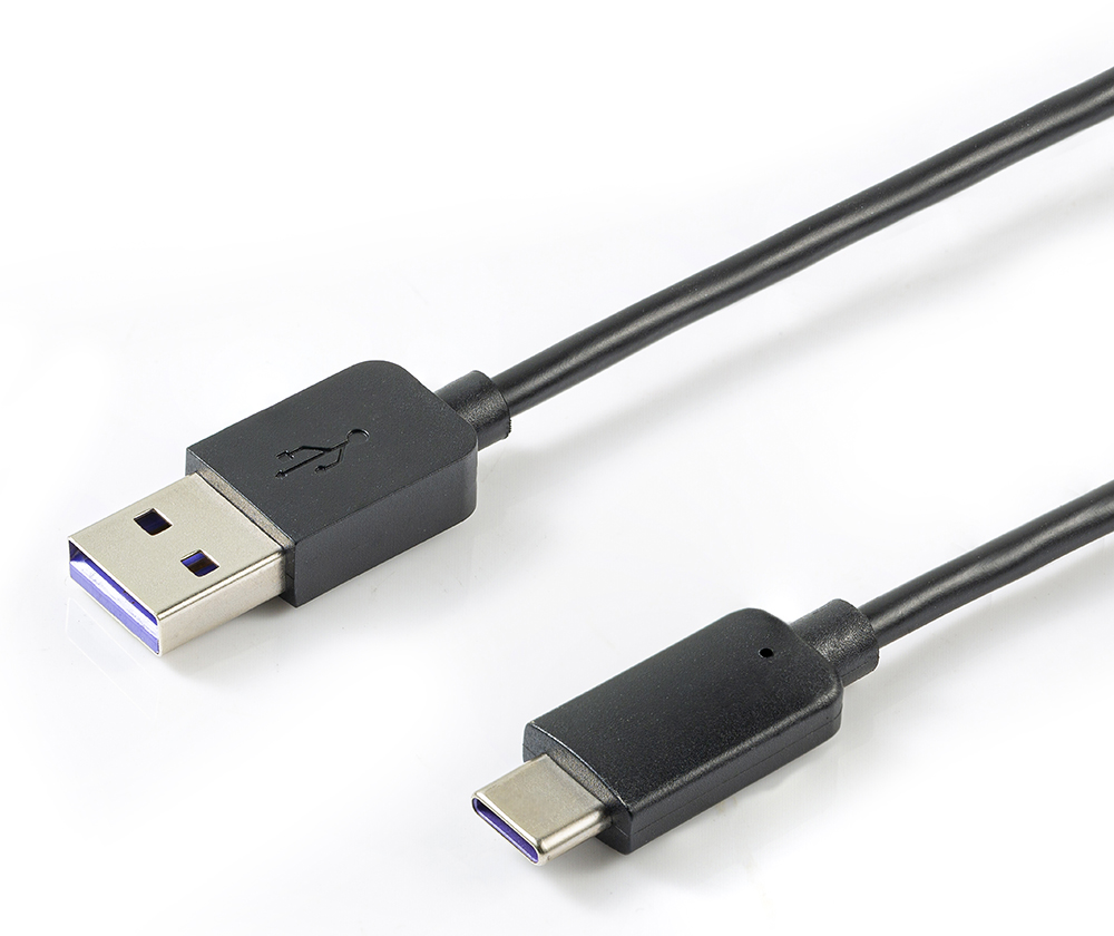 MK-20.100.AC.2, cavo USB 2.0 100W con connettori A - C, lunghezza 2 mt.