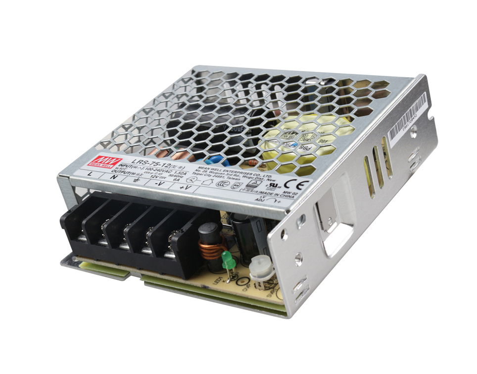 Alimentatore MEANWELL LRS-75-12 12V 75W
